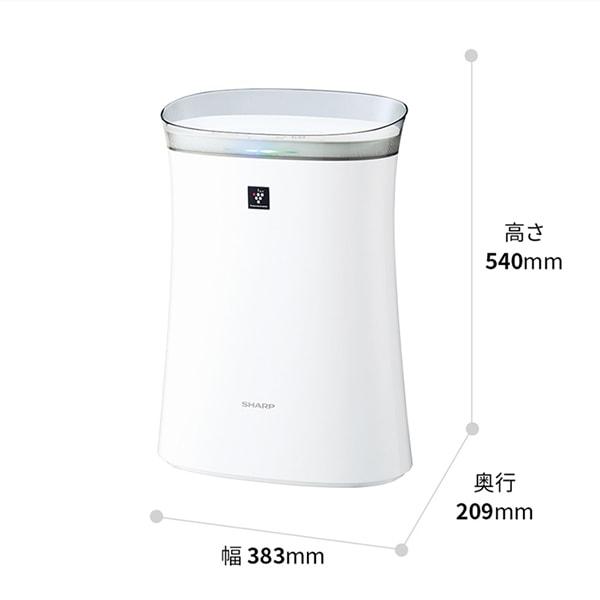 空気清浄機 シャープ 静電HEPAフィルター搭載 SHARP ホワイト系