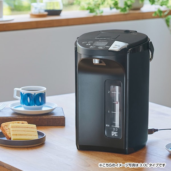 PIS-G300KE TIGER アーバンブラック とく子さん [蒸気レスVE電気まほうびん (3.0L)]