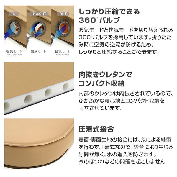 CM3-651-TN-NP ソトネノキワミL(マクラなし) DOD [キャンプ用マット]