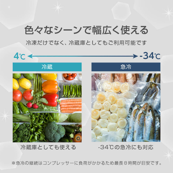 送料込み❣ 新品未使用 冷凍庫 199L 家庭用 業務用 ノンフロン チェストフリーザー 上開き 1110142 冷凍庫 家庭用 199L 大容量 ノンフロン チェストフリーザー 上開き