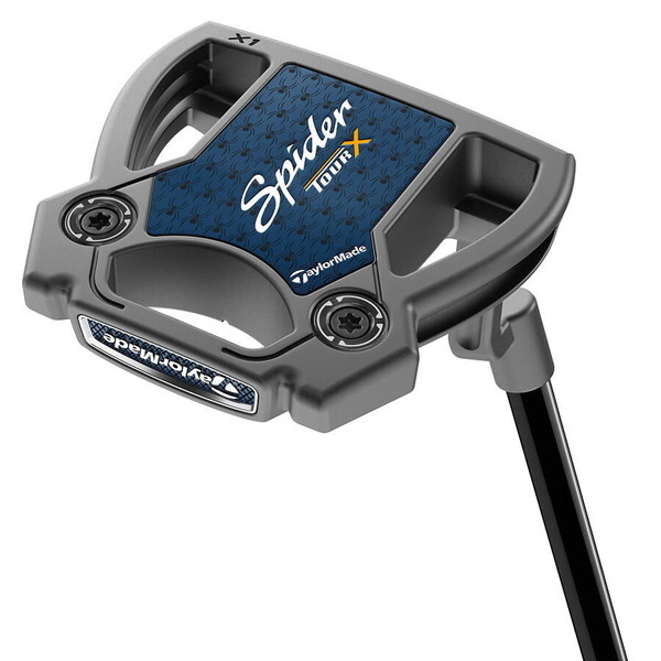 【10%OFFクーポン配布中】 TaylorMade スパイダーツアーX パター 2025年モデル ガンメタル クランクネックホーゼル Super Stroke Pistol GT 1.0 グリップ 34インチ