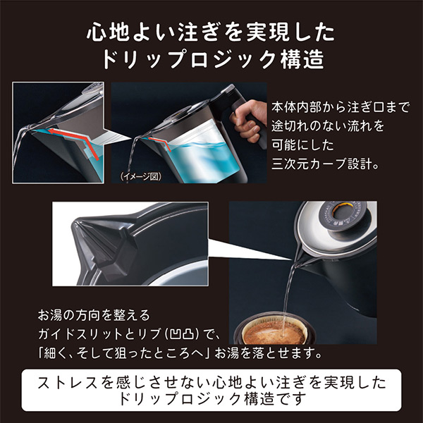 新品　未使用　タイガー　電気ケトル　PTQ-A100 オニキスブラック 9-4904710433959L.jpg