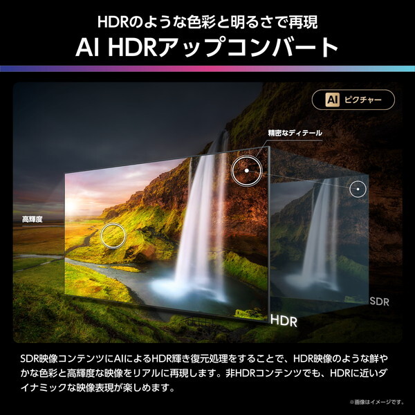 55U8R Hisense [55V型 地上・BS・110度CSデジタル 4Kチューナー内蔵 4K対応 液晶テレビ]_15