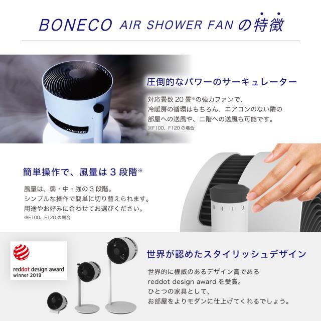 BONECO F220 AIR SHOWER FAN [サーキュレーター]【公式通販】