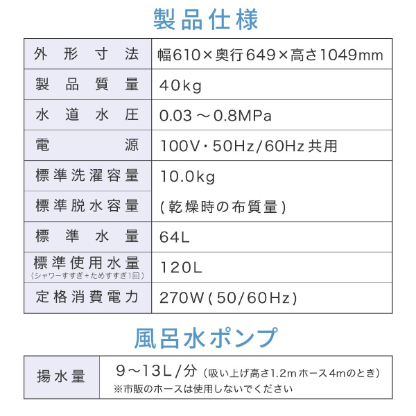 洗濯機 10kg 全自動洗濯機 10.0kg 一人暮らし 家族 大容量 風乾燥 槽洗浄 凍結防止 節約 インバーダー式 静音 チャイルドロック ホワイト JW100WP01WH マクスゼン
