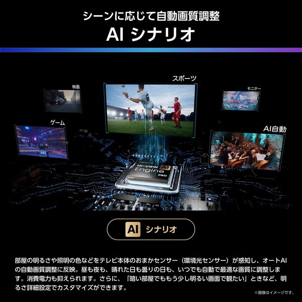 65U7R Hisense [65V型 地上・BS・110度CSデジタル 4Kチューナー内蔵 4K対応 液晶テレビ]_17