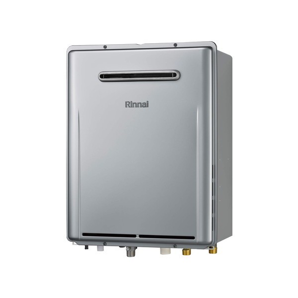 Rinnai RUF-E2406AW-LP シャイニーシルバー エコジョーズ ガス給湯器 プロパンガス用 24号 屋外壁掛形※PS設置不可 フルオートの通販は