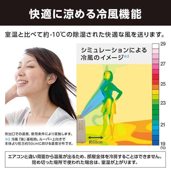 除湿機 シャープ SHARP CM-S100-W ホワイト系 白 コンパクトクール