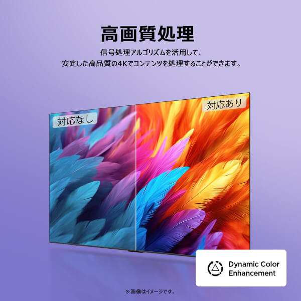 液晶テレビ 55型 本体 55インチ 4K内蔵 TCL 55P61Bの通販は