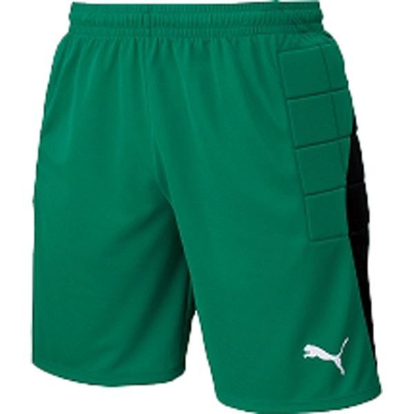 プーマ サッカーウエア LIGA ジュニア GK パンツ パッドツ ペッパー グリーン×プーマ ホワイト 140 729968 02 PUMA