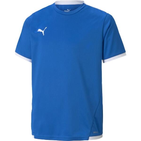 プーマ サッカーシャツ TEAMLIGA ゲームシャツ JR ブルー 150cm 705144 02 PUMA