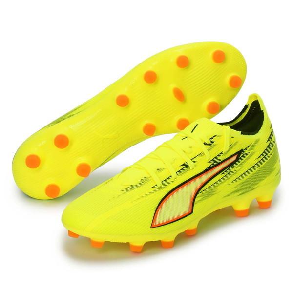 プーマ サッカーシューズ ウルトラ 6 マッチ HG/AG 26.5cm 109001 01 PUMA Yellow Alert-PUMA Black-Glowing Red-Lime Squeeze