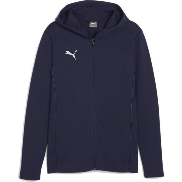 プーマ サッカーシャツ teamFINAL カジュアル フーデッド ジャケット ネイビー M 659337 06 PUMA
