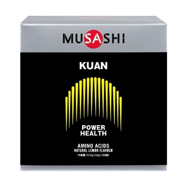MUSASHI アミノ酸 サプリ サプリメント KUAN クアン  スポーツ マラソン 陸上 野球 サッカー    パワーアップ 筋肥大 90本の通販は 10,250円