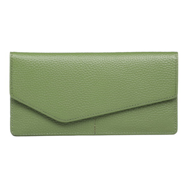 【2/23ポイントUP】豊岡工房 牛革スリム長財布 オリーブ 411603 小田清の通販は