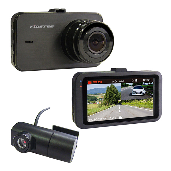 ドライブレコーダー FRC FT-DR130W(W) [ドライブレコーダー]の通販は