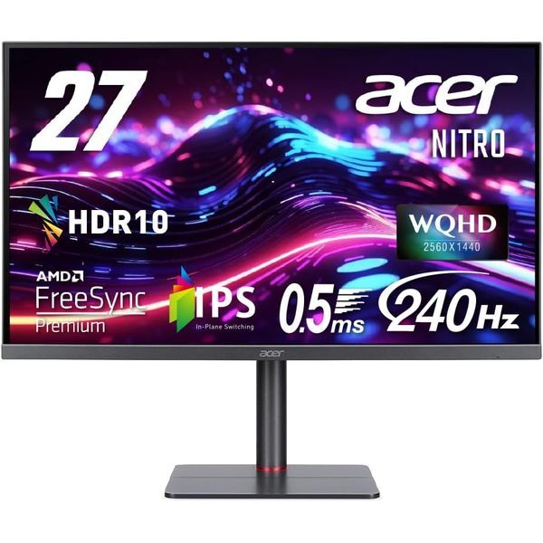 AOC ゲーミングモニター 27インチ 1920×1080@180Hz 0.5ms HDMI2.0 x 1