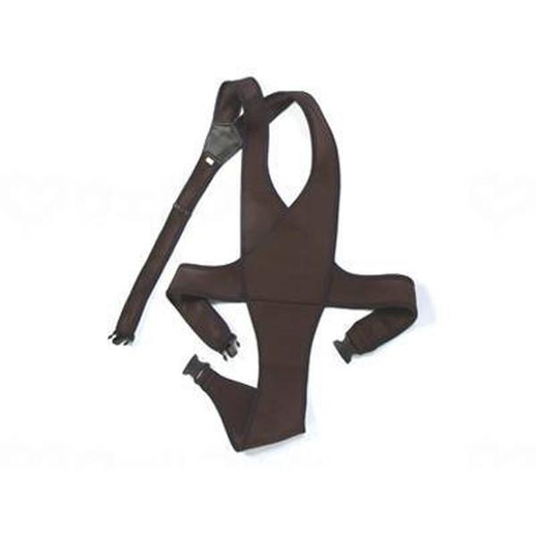 【2/23ポイントUP】車いす用ベルト 茶 M 特殊衣料 4010 メーカー直送の通販は 7,659円