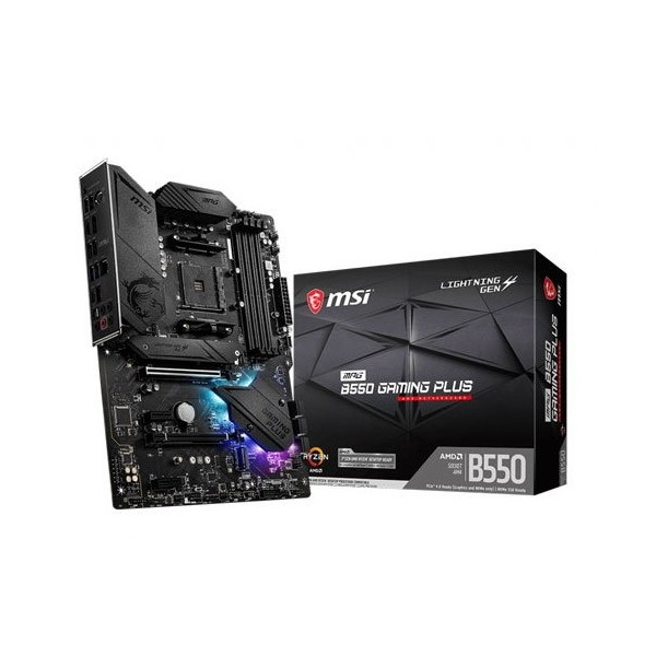 MSI MPG B550 GAMING PLUS [ATXマザーボード(AMD B550チップセット搭載)]
