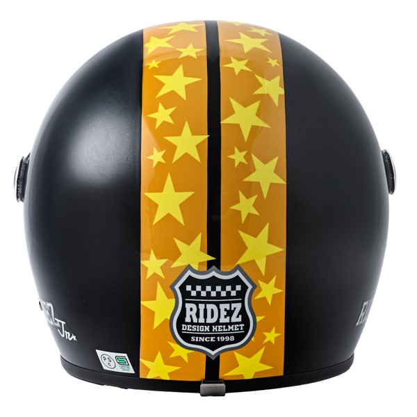 ヘルメット バイク キッズ かわいい ジェット RIDEZ ライズ Jr STAR