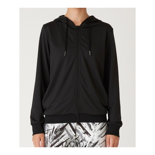 リアルストーン パーカー RS-C522JK-B-L ブラック Lサイズ 身丈65.5 トレーニングウェア レディース 上 長袖 スポーツ アウトドア 冬 消臭 吸水 速乾