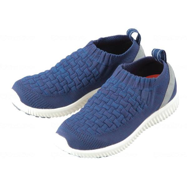 SaiSai ストレッチニットスニーカー WG140 ネイビー S マリアンヌ メーカー直送の通販は 5,060円