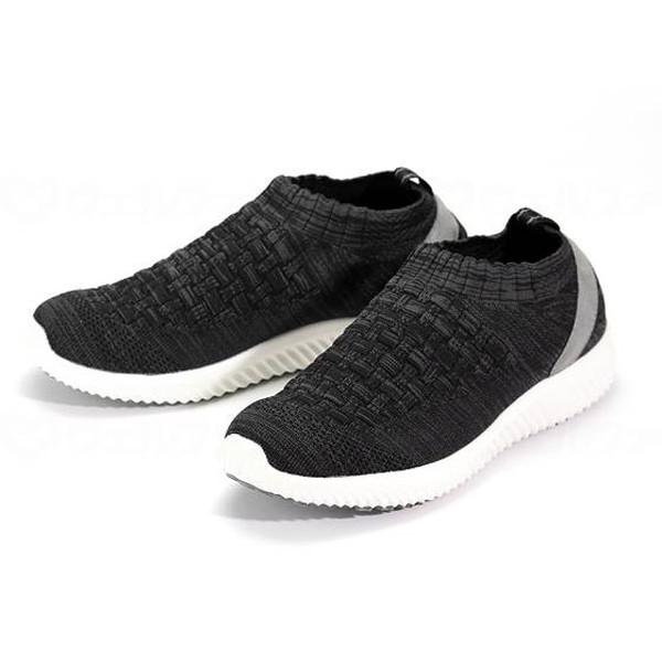 SaiSai ストレッチニットスニーカー WG140 ブラック 3L マリアンヌ メーカー直送 5,170円