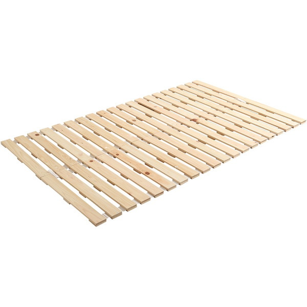 HNK-R-SD すのこベッドロール式 檜仕様(セミダブル) 涼風 ナチュラル ホームテイスト メーカー直送の通販は