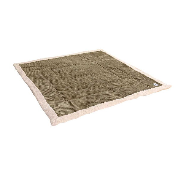 薄掛けこたつ布団 コーデュロイ生地 正方形 単品【mou-ムー-】SH-01-SCDR--KH カーキ ホームテイスト メーカー直送