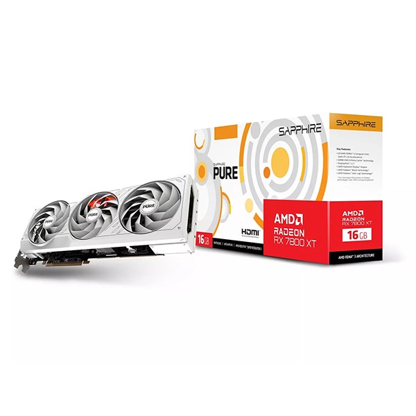 SAP-PURERX7800XTOC16GB/11330-03-20G SAPPHIRE PURE Radeon RX 7800 XT GAMING OC 16GB GDDR6 [グラフィックボード]