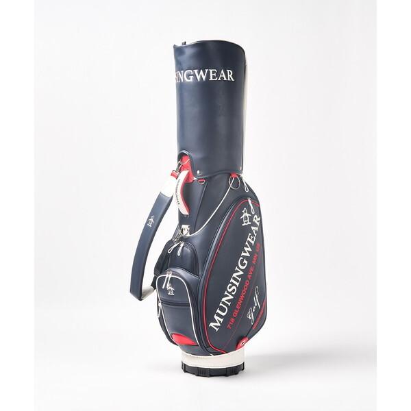 【12%OFFクーポン配布中】 Munsingwear マンシング キャディバッグ 2025年モデル MG5SCB01M NV(ネイビー)