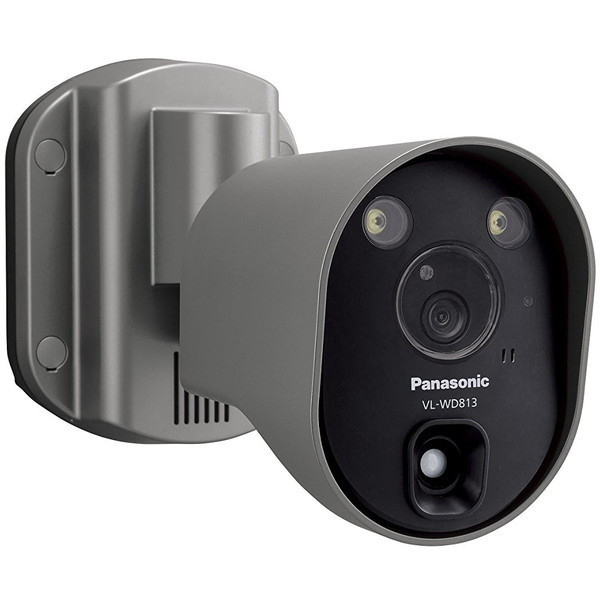 Panasonic VL-WD813K 防犯カメラ 監視カメラ ホームネットワーク センサーライト付屋外ワイヤレスカメラ ガレージ 赤外線 20,945円