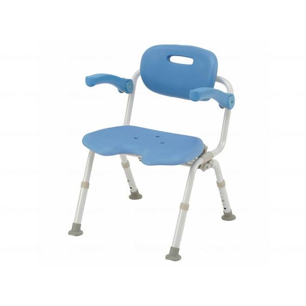 PANASONIC PN-L41521A [シャワーチェア ユクリア ワイドSPワンタッチおりたたみN ブルー U型] メーカー直送の通販は 15,951円