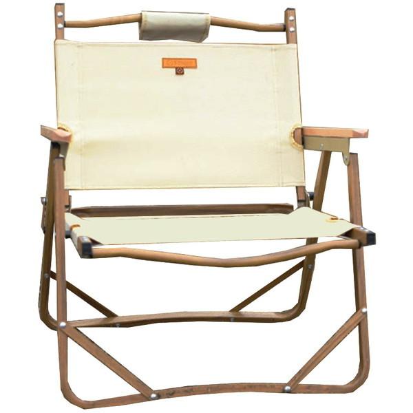 ティーオー SMOFT002FACa ベージュ [折り畳みチェア]