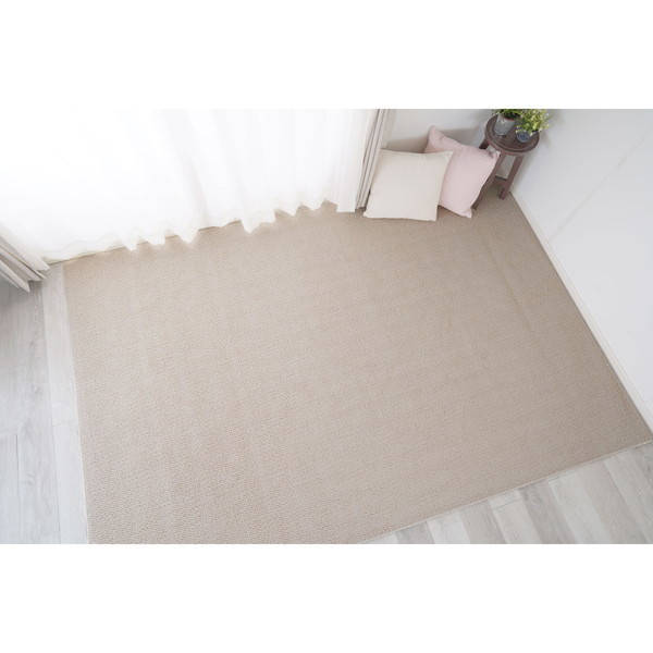 13472828 ピースカーペット ポルコ 江戸間8帖 ベージュ スミノエ メーカー直送