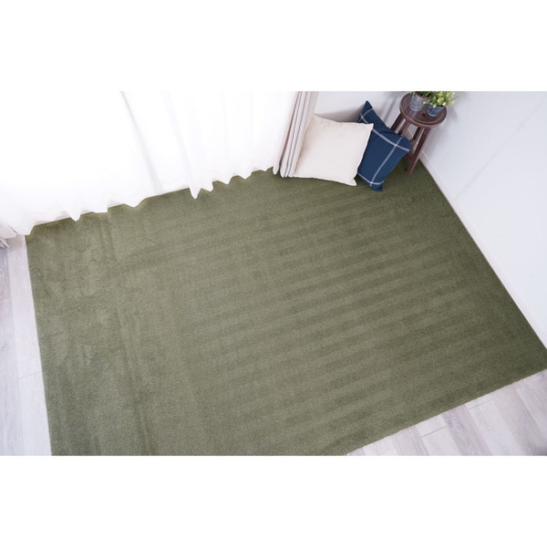 13137875 ピースカーペット サウンドヘイズ 江戸間6帖 グリーン スミノエ メーカー直送の通販は