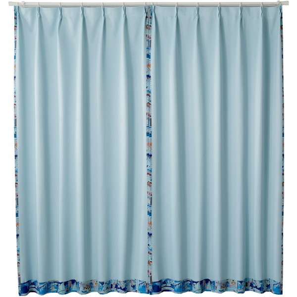 ディズニー 遮光 カーテン シンデレラ 100×200cm 1枚入 M1209 スミノエ メーカー直送の通販は