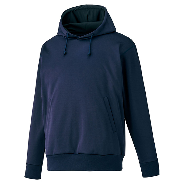 ゼット 野球ウエア HEAT-Z 裏起毛スウェットパーカー ネイビー L BOS311 2900 ZETT