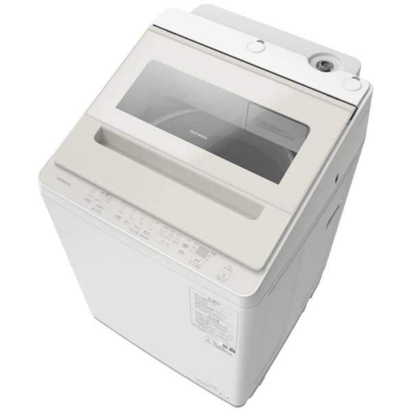 洗濯機 8.0kg BW-V80M(C) サテンベージュ ビートウォッシュ 全自動洗濯機