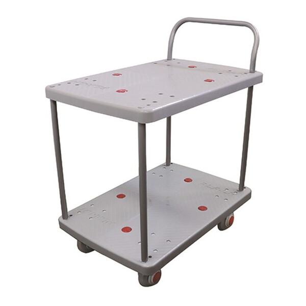 樹脂台車2段 PLA-150T2(G) (00910651) フローバルの通販は