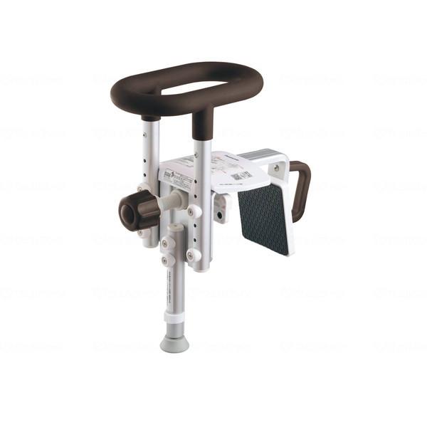 入浴グリップ ユクリア UB専用コンパクト脚付ショート S モカブラウン 200 パナソニックエイジフリー PN-L12314BR メーカー直送