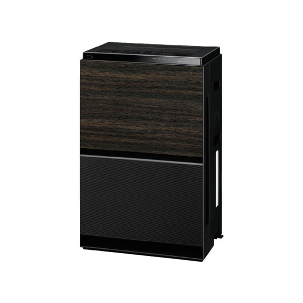 F-VXW90-TM PANASONIC 木目調 [加湿空気清浄機 (空清40畳/加湿 プレハブ洋室24畳 木造和室15畳まで)]