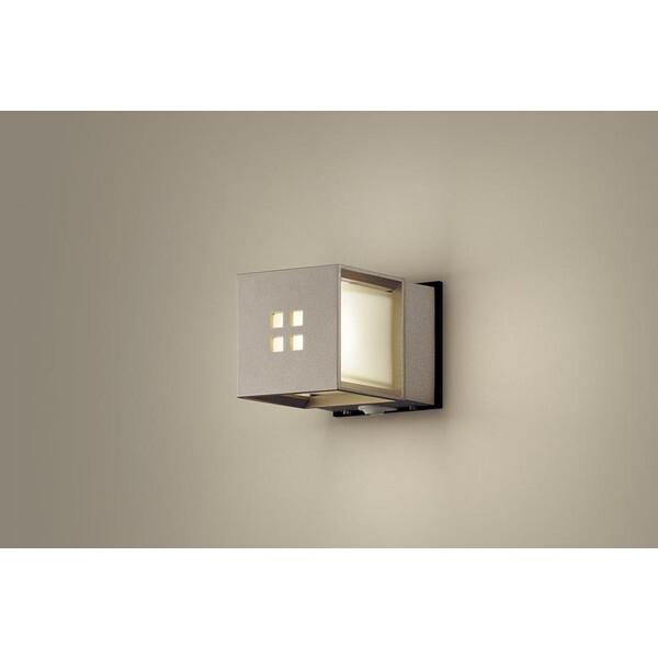 LGWC85040YF PANASONIC プラチナメタリック/乳白 [洋風LEDポーチライト (電球色)]