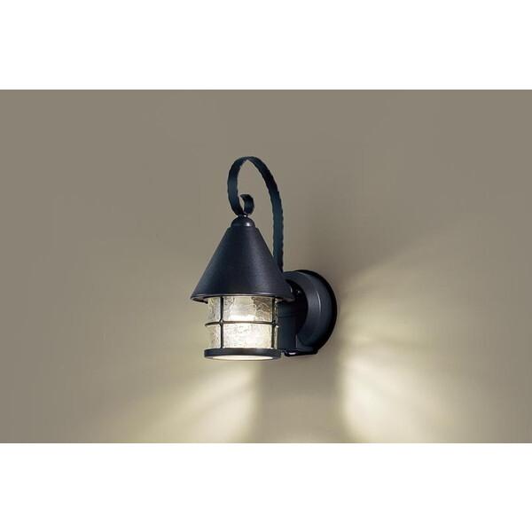 LGWC85044BF PANASONIC オフブラック/透明 [洋風LEDポーチライト (電球色)]