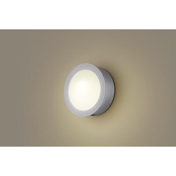 LGWC85076S PANASONIC シルバーメタリック/乳白 [洋風LEDポーチライト (電球色)]