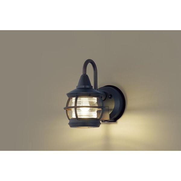 LGWC85217F PANASONIC オフブラック/透明 [洋風LEDポーチライト (電球色)]