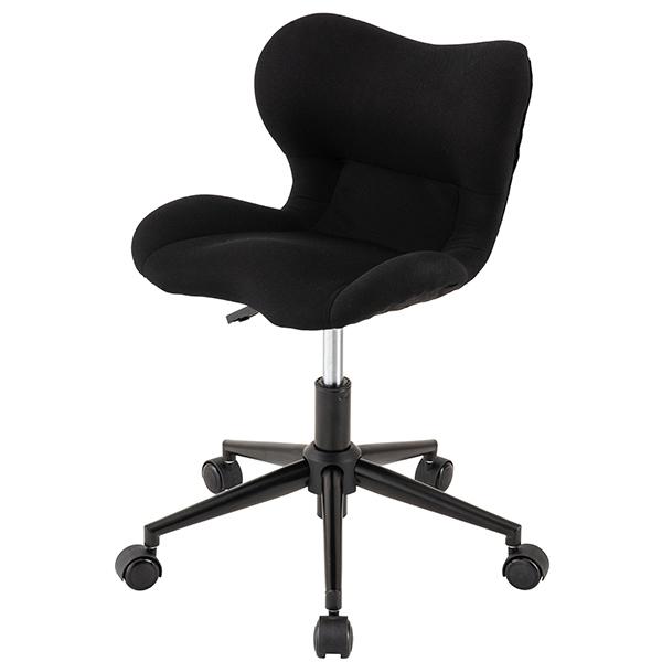 SFC-BK スリムフィットチェア ブラック ドウシシャの通販は 8,330円