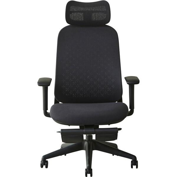 エルヴィア BK 487864 関家具 ブラック [オフィスチェア] メーカー直送