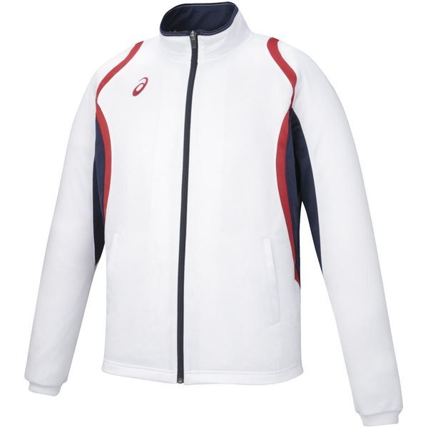 スポーツウエア DECO TR KNIT JKT RE BRILLIANT WHITE 3XL 2031D912 100 アシックス