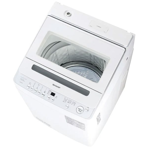 ES-GV10K-W SHARP ホワイト系 [全自動洗濯機 (洗濯10.0kg)]